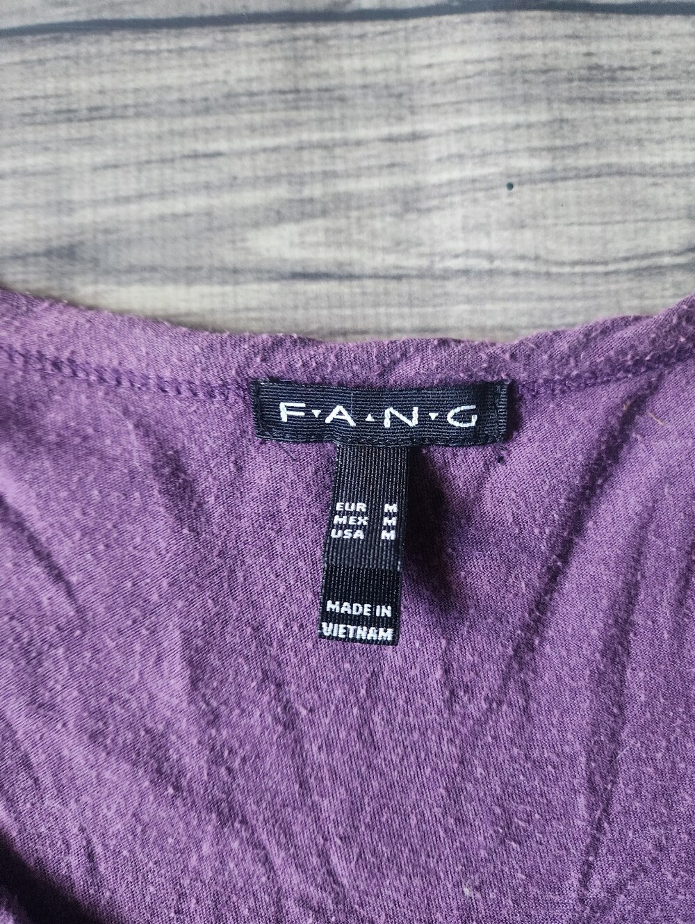 F.A.N.G Purple Sparkly Top Size Medium - Picture 2 of 7